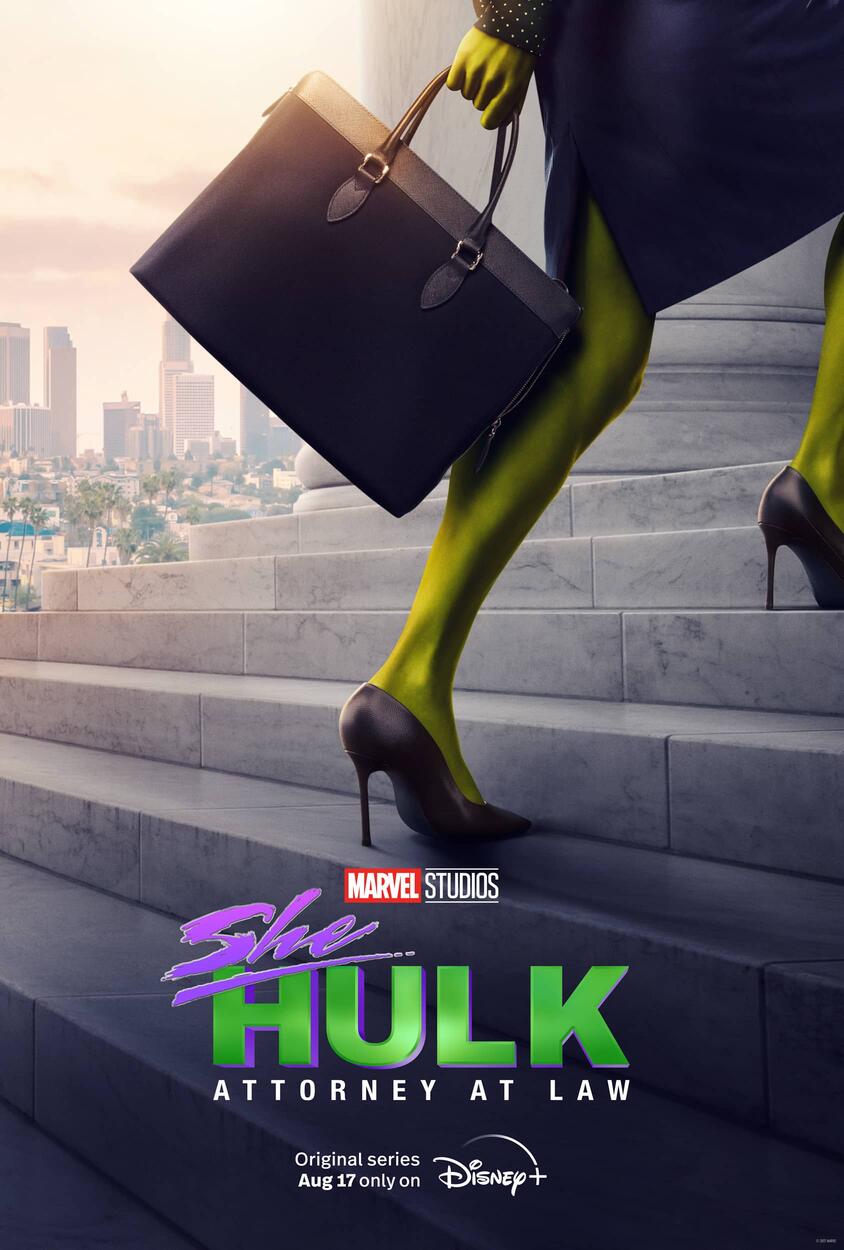 Mulher-Hulk-Defensora-de-Herois-serie-Tatiana-Maslany-como-Jennifer-Walters-Poster