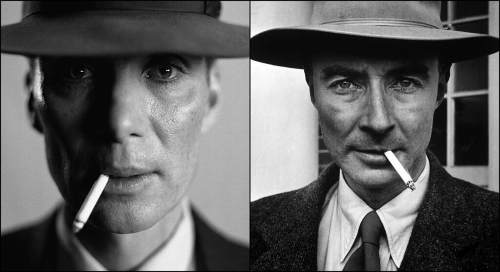 Cillian Murhpy e J. Robert Oppenheimer